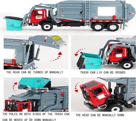 تصویر ماکت کامیون حمل زباله KDW مدل 625065 