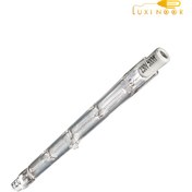 تصویر لامپ خیاری رشته‌ای پرنور نور آفتابی 500 وات FEC کد 118 