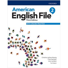 تصویر کتاب امریکن انگلیش فایل 2 ا American english file 2 American english file 2