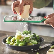 تصویر رنده دسته دار سبز روشن 30 سانتی متری ایکیا مدل IKEA UPPFYLLD IKEA UPPFYLLD grater with handle bright green 30 cm