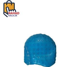 تصویر کلاه مش آبی مدل 003 
