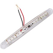 تصویر LED فلاشر پلیسی خطی 12V آبی-قرمز 