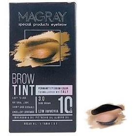 تصویر کیت رنگ ابرو حرفه ای ماگرای شماره 3.0 Brow Tint Eyebrow Color Kit