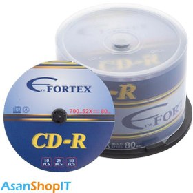 تصویر دی وی دی خام فورتکس Fortex DVD-R