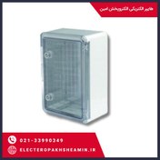 تصویر تابلو برق درب شیشه ای 210 در 600 در 400 mm 