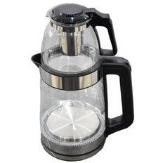 تصویر چای ساز گوسونیک مدل GST-766 ظرفیت ۱.۸ لیتر با کتری شیشه‌ای 