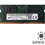 تصویر رم لپ‌تاپ Micron DDR4 8GB 2133MHzبا گارانتی یک ساله اطمینان استوک 