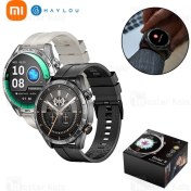 تصویر ساعت هوشمند شیائومی مدل Haylou Solar 5 با بند سیلیکون و نمایشگر AMOLED 