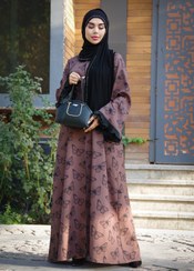 تصویر مانتو عبایی پروانه - سایز 