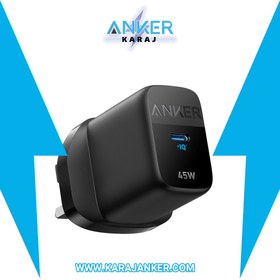 تصویر شارژر دیواری انکر مدل Anker 313 Ace 2 توان 45 وات Anker 313 Ace 2 45w Wall Charger