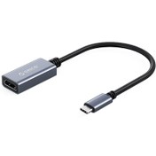 تصویر مبدل Type-C به HDMI اوریکو مدل CTH ORICO CTH Type-C to HDMI adapter