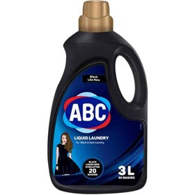 تصویر مایع لباسشویی آ.ب.ج Abc Black Like مناسب لباس‌ های مشکی و تیره 1500 میل 