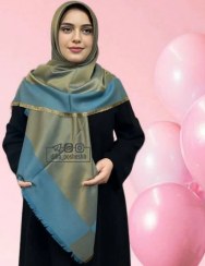 تصویر روسری بامبو رنگی قواره بزرگ 