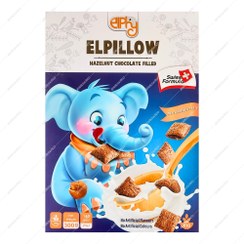 تصویر غلات بالشتی الفی با کرم شکلات فندقی 300گرم 