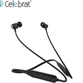 تصویر هندزفری بلوتوثی و رم خور دورگردنی CELEBRAT A22 CELEBRAT A22 In-Ear Bluetooth HandsFree