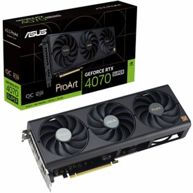 تصویر کارت گرافیک ایسوس مدل ProArt GeForce RTX 4070 SUPER OC Edition GDDR6X حافظه 12 گیگابایت ASUS ProArt GeForce RTX 4070 SUPER OC Edition 12GB GDDR6X Graphics Card