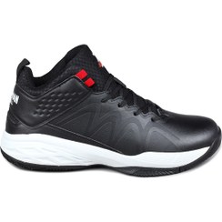 تصویر کفش‌ ورزشی بسکتبال مردانه مشکی مدل 28652 برند jump 28652 Black Men's Basketball Sports Shoes