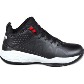 تصویر کفش‌ ورزشی بسکتبال مردانه مشکی مدل 28652 برند jump 28652 Black Men's Basketball Sports Shoes