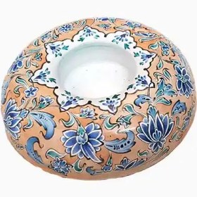 تصویر جا شمعی میناکاری 