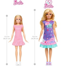 تصویر عروسک باربی با لباس خواب My First Barbie کد HMM66 