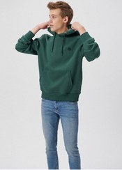 تصویر هودی مردانه آبی ماوی Kapüşonlu Mavi Sweatshirt