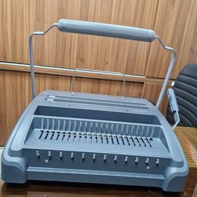 تصویر دستگاه صحافی سه کاره دوبل و مارپیچ و پلاستیک مدل HP 7588 