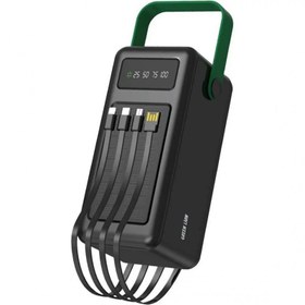 تصویر پاور بانک خورشیدی ۵۰ هزار میلی آمپرگیرین لاین SOLAR MAX 50000mAh POWERBANK