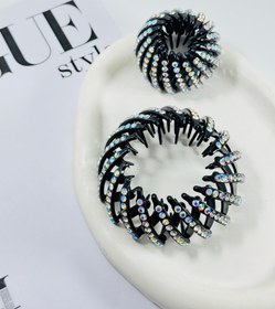 تصویر کلیپس آکاردویی (چنگکی) - سفید 