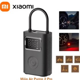 تصویر پمپ باد شیائومی مدل Xiaomi Portable Electric Air Compressor 2 Pro MJCQB07PQW 