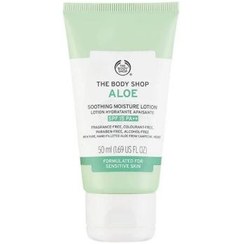 تصویر لوسیون آبرسان و ضد آفتاب آلوئه ورا بادی شاپ حجم 50 میل SPF 15 Body shop 