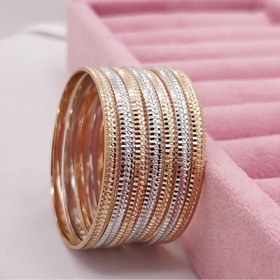 تصویر النگو دو رنگ دخترانه 