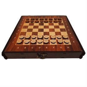 تصویر پک شش بازی تخته نرد، شطرنج، منچ و … 