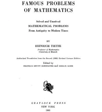 خرید و قیمت دانلود کتاب Famous Problems of Mathematics Solved and ...