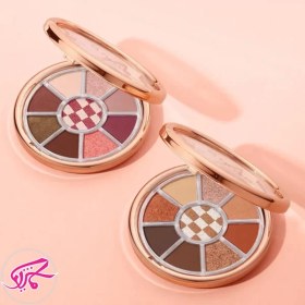 تصویر پالت سایه چشم گرد او تو او O.TWO.O Round Shape Eyeshadow Pallet 