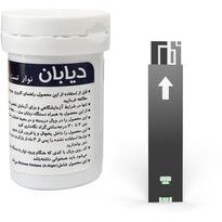 تصویر نوار تست قند خون دیابان 50 تایی 08/2025 Diaban Blood Glucose Test Strips Pack Of