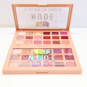 تصویر پالت سایه 18 رنگ NUDE 18colors eye shadow