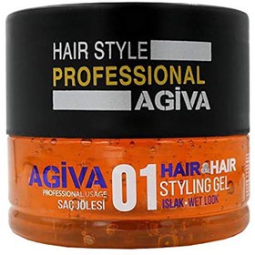 تصویر ژل حالت دهنده مو آگیوا مدل 01 حجم 700ml ا Agiva hair gel model 01 -700ml Agiva hair gel model 01 -700ml