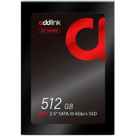 تصویر اس اس دی ادلینک SSD Addlink S20 512GB SSD Addlink S20 512GB