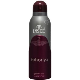 تصویر اسپری خوشبو کننده بدن زنانه اینسی مدل ایفوریا حجم 200 میلی لیتر EPHORIYA INSEE ORIGINAL SPRAY