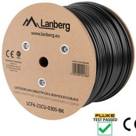 تصویر کابل شبکه لنبرگ Cat6 outdoor LCF6-21CU 