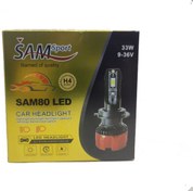 تصویر هدلایت سام اسپرت sm80 LED - اسپرت پونک 