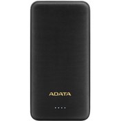 تصویر شارژر همراه ای دیتا مدل T10000 ظرفیت 10000 میلی آمپر ساعت Adata T10000 10000mAh Power Bank