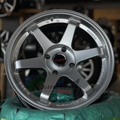 تصویر رینگ اسپرت سایز ۱۵ مونو بلک دودی 