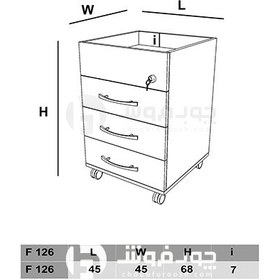 تصویر فایل پرونده اداری مدل F126 