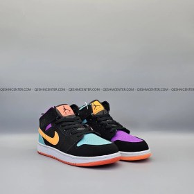 تصویر کتانی نایکی ایر جردن ۱ دخترانه رنگی 