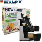 تصویر اسلوجویسر(عصاره گیر) نیولند مدل تلسکوپی کد 2928 SLOW JUICER NL_2928