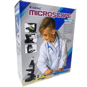 تصویر میکروسکوپ ۴۵۰ برابر دانش اموزی MH-450 