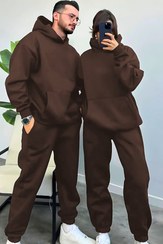 تصویر ست هودی و شلوار اسپرت زنانه و مردانه YAKAMEL 