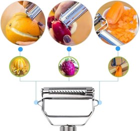 تصویر پوست کن‌و رشته کن‌ مدل کمانی شنگیا 