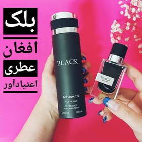 تصویر اسپری بلک افغان جانوین Black - حجم 200 میل ُSpray Black Johnwin - 200 ML